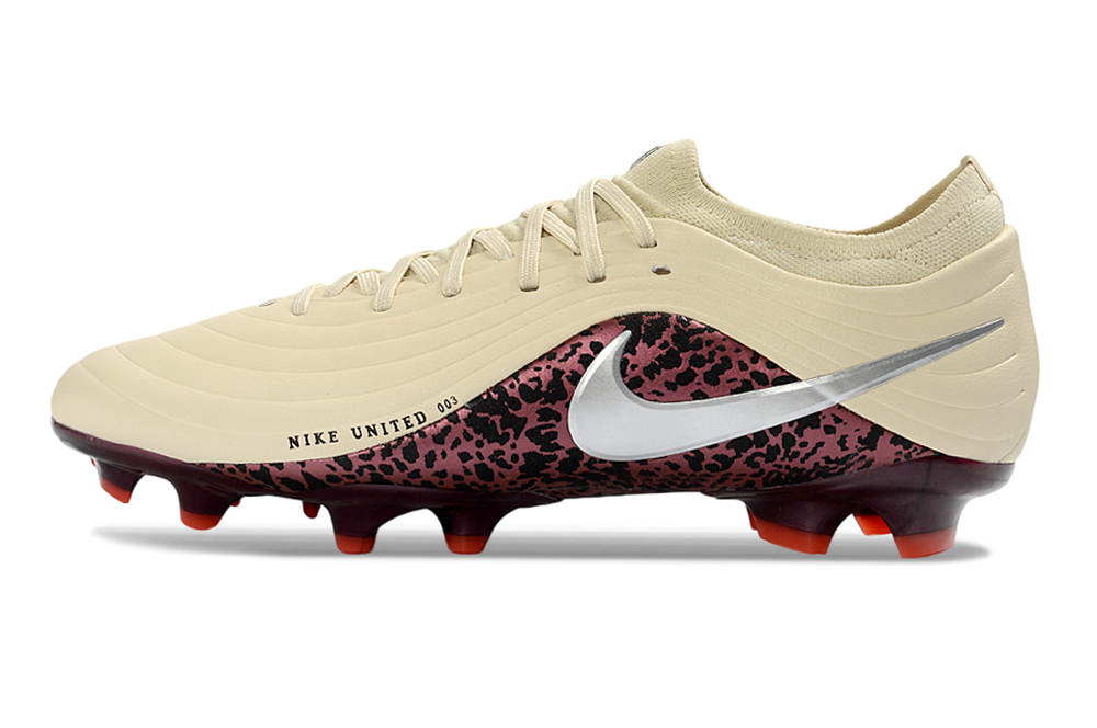 Chuteira Nike Tiempo Bege Leopardo Campo