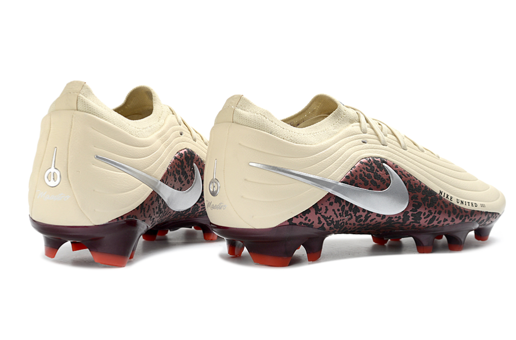 Chuteira Nike Tiempo Bege Leopardo Campo
