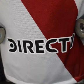Camisa River Plate I 25/26 - Jogador Adidas Masculina - Branca e vermelha
