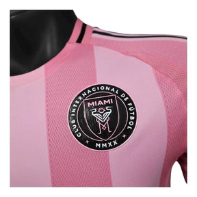 Camisa Inter Miami I 25/26 - Jogador Adidas Masculina - Rosa com detalhes em preto