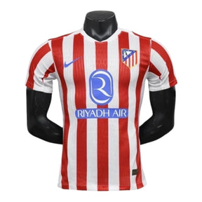 Camisa Atlético de Madrid I 25/26 - Jogador Nike Masculina - Branca e vermelha
