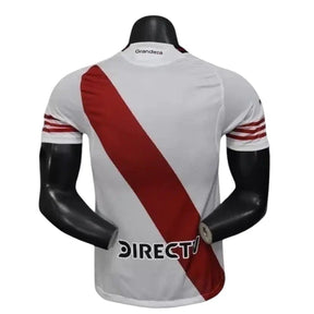 Camisa River Plate I 25/26 - Jogador Adidas Masculina - Branca e vermelha