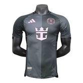 Camisa Inter Miami II 25/26 - Jogador Adidas Masculina - Preta com detalhes em rosa
