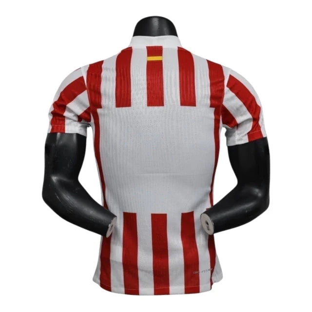 Camisa Atlético de Madrid I 25/26 - Jogador Nike Masculina - Branca e vermelha