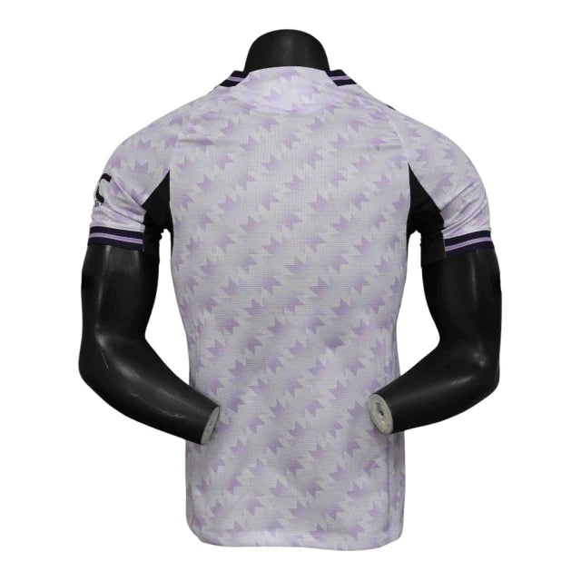 Camisa Manchester United II 25/26 - Jogador Adidas Masculina - Branca com detalhes em roxo