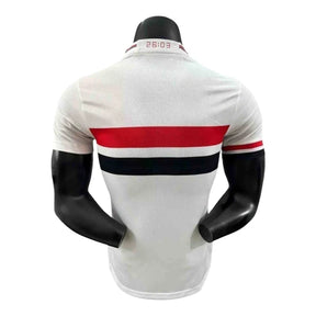 Camisa São Paulo I 25/26 - Jogador New Balance Masculina - Branca
