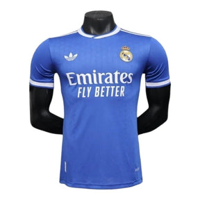Camisa Real Madrid III 25/26 - Jogador Adidas Masculina - Azul