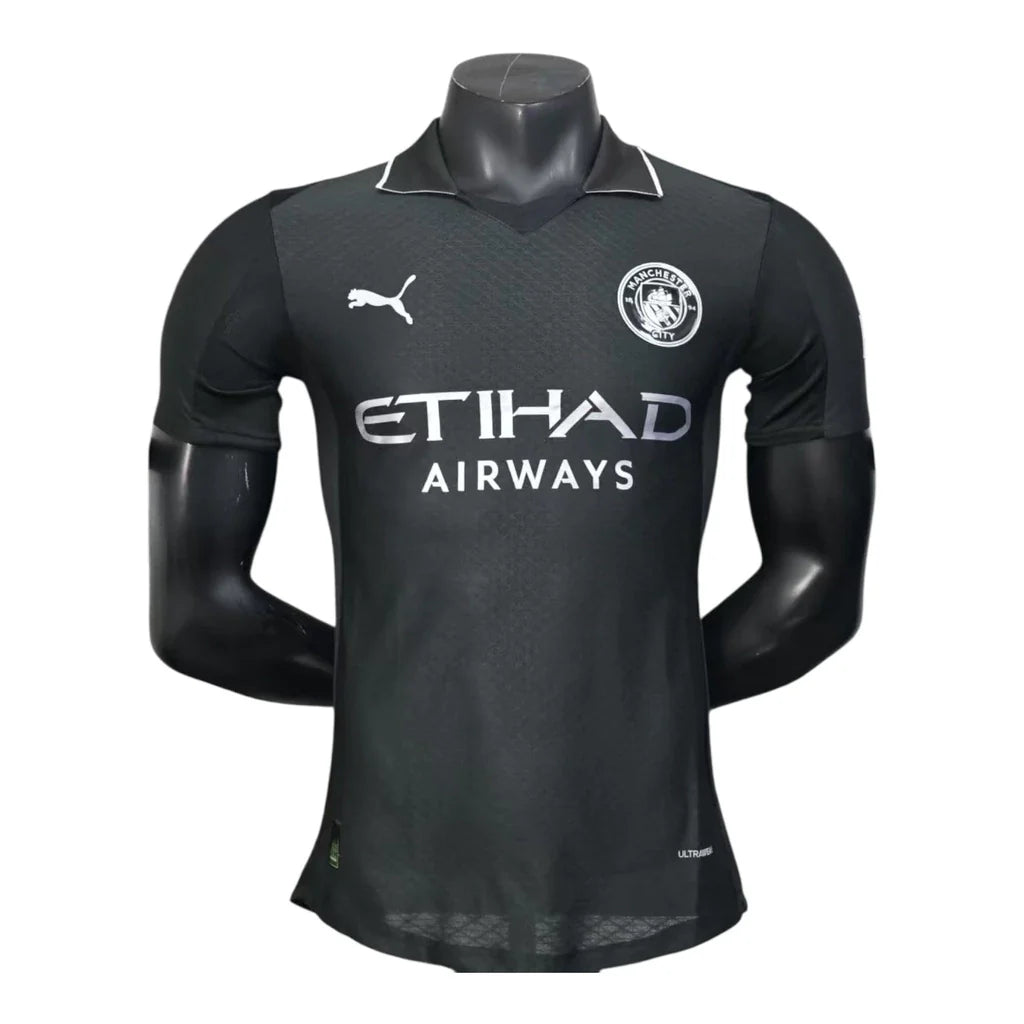 Camisa Manchester City II 25/26 - Jogador Puma Masculina - Preta