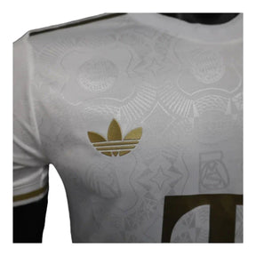 Camisa Bayern de Munique Edição especial Aniversário de 125 anos 25/26 - Jogador Adidas Masculina - Branca com detalhes em dourado