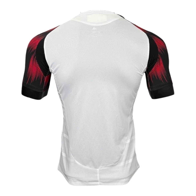 Camisa Flamengo II 25/26 - Jogador Adidas Masculina - Branca com detalhes em vermelho e preto